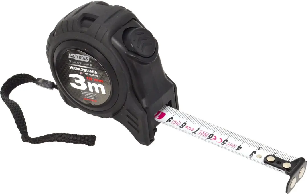 AWTOOLS Rolmaat AWBL25411 3m x 19mm
