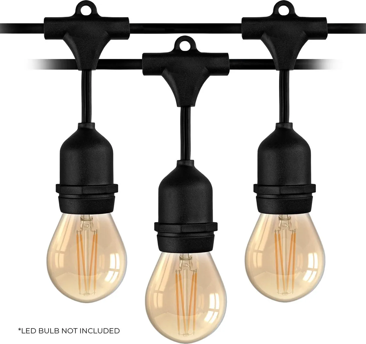 LEDVION Lichtsnoer 45m E27 RGBIC