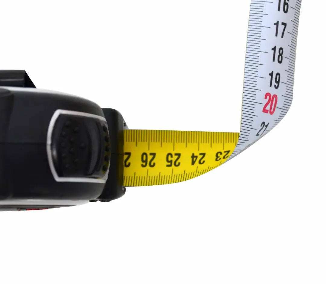 AWTOOLS Rolmaat 5m x 25mm - Zwart - afbeelding 6 van 6