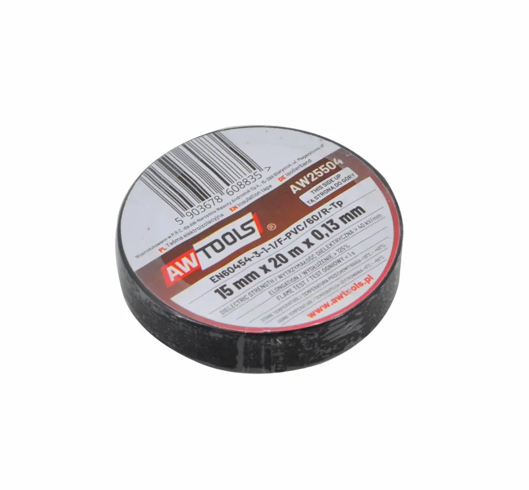 AWTools AW25516 PVC Isolatietape 50mm x 33m
