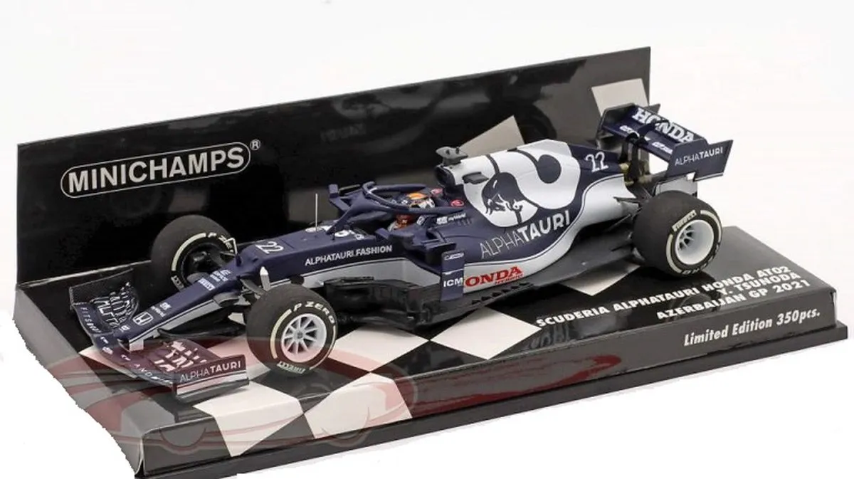 Formule 1 Scuderia Alphatauri Honda AT2 #22 Azerbeidzjan GP 2021