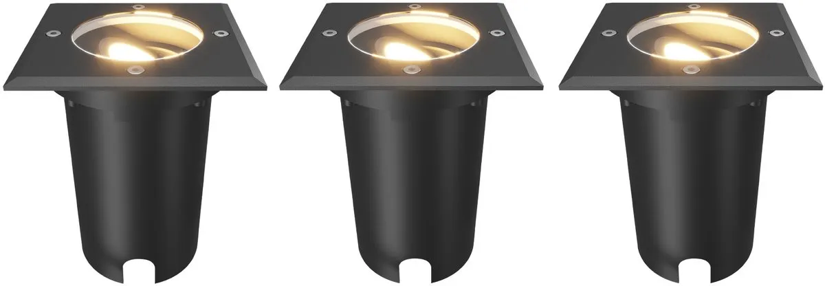 Ledvion LED Grondspot Vierkant GU10