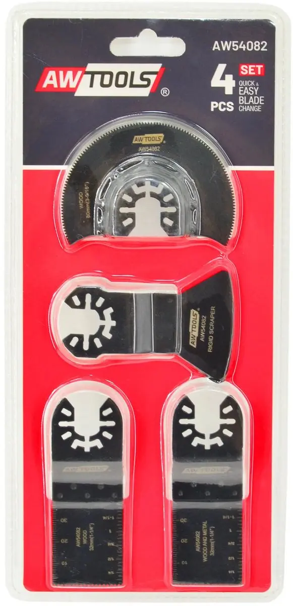 AWTOOLS AW54082 Zaagbladen Set