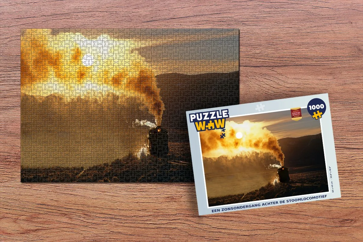 PuzzleWow Legpuzzel 1000 Stuks - Multicolor