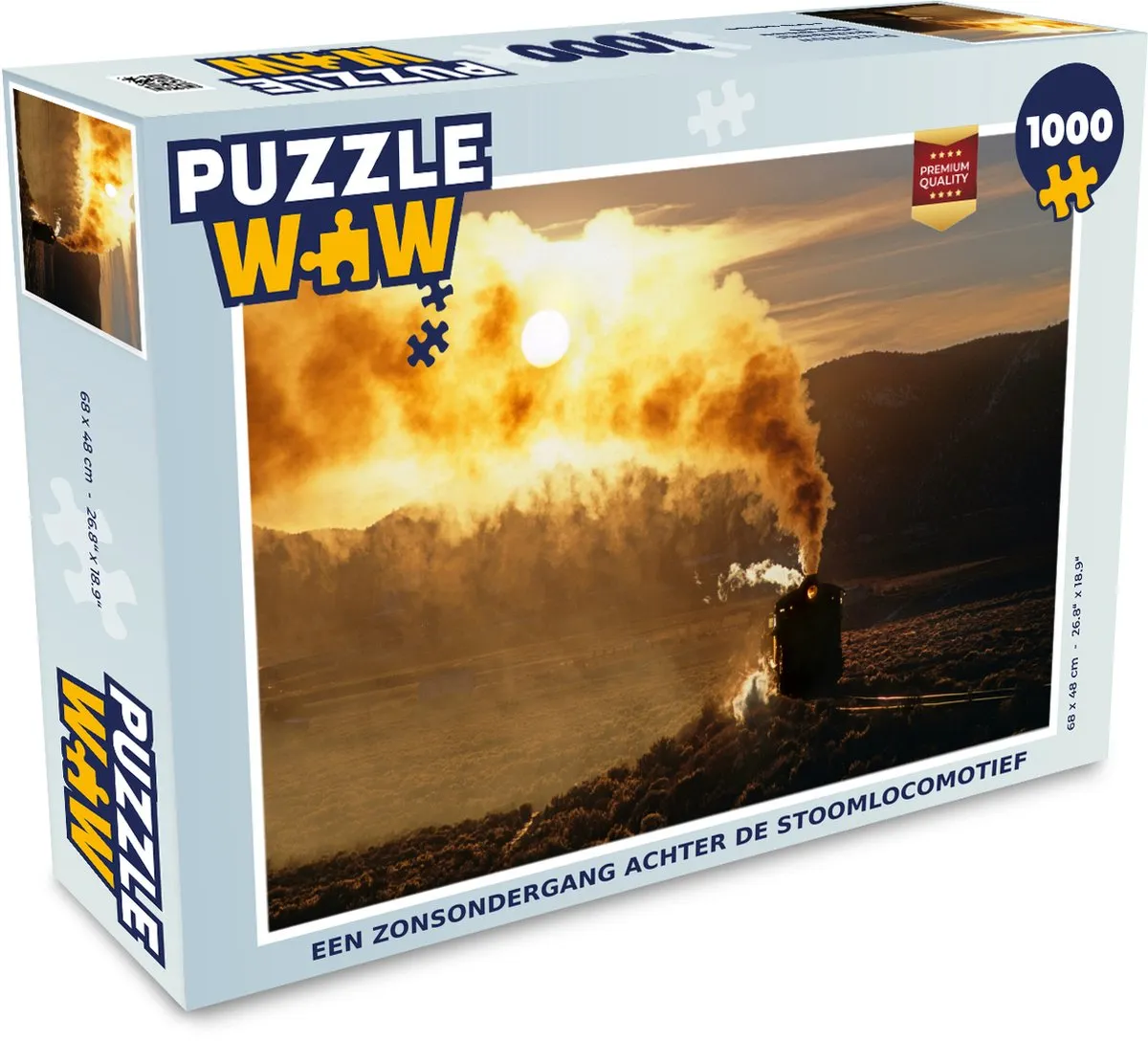 PuzzleWow Legpuzzel 1000 Stuks - Multicolor