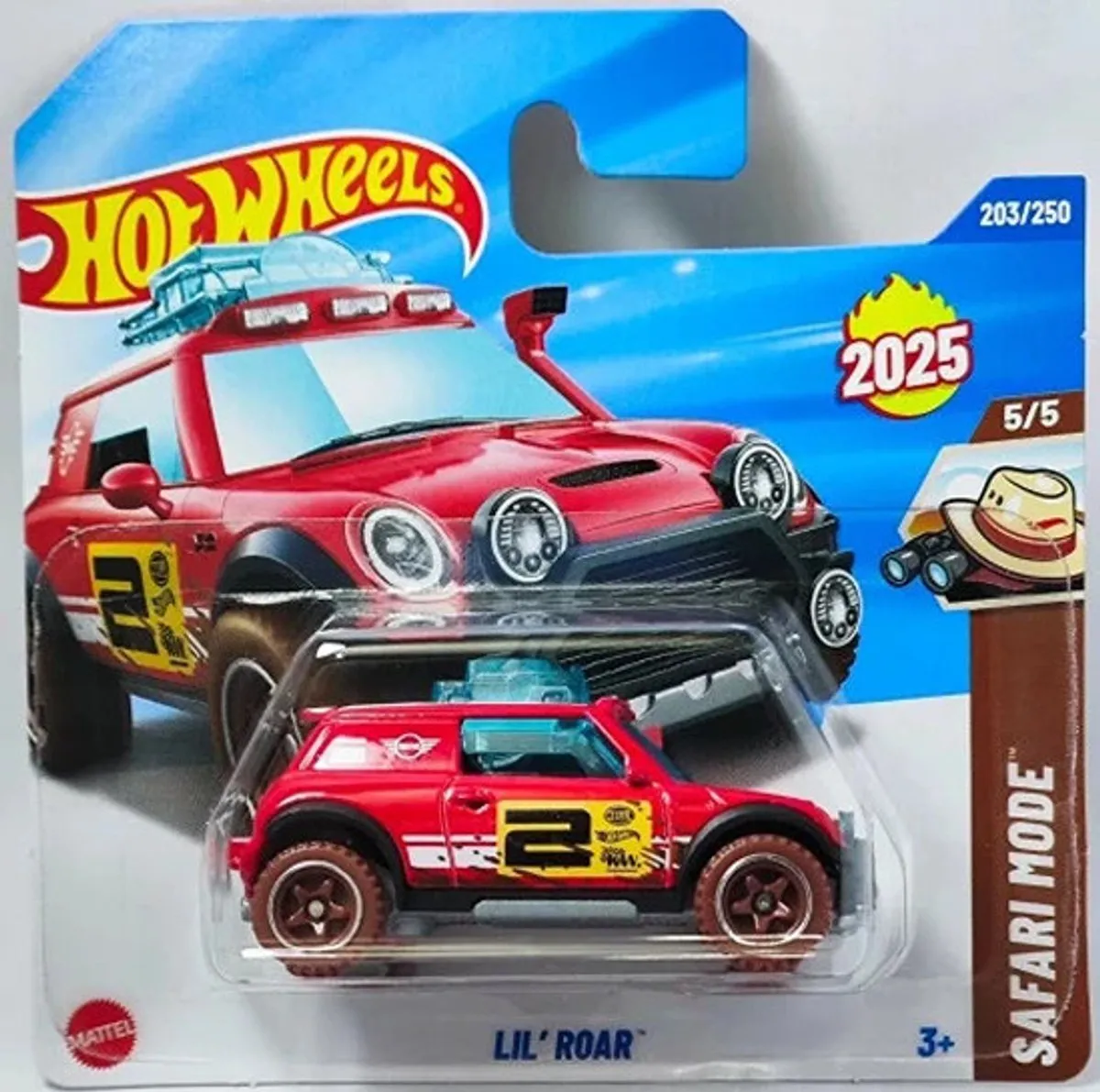 Hot Wheels Lil' Roar Safari Red 2 21A