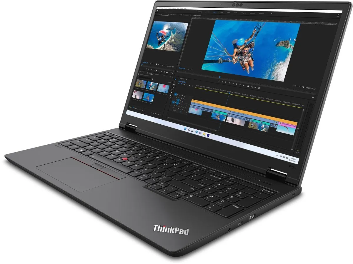 Lenovo ThinkPad P16v Gen 2 RTX 3000 8GB - 32GB 1TB WUXGA Zwart