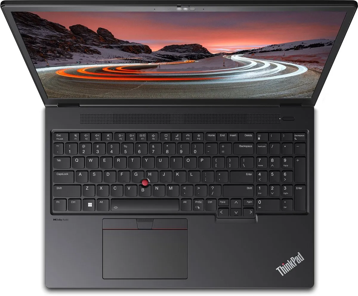 Lenovo ThinkPad P16v Gen 2 RTX 3000 8GB - 32GB 1TB WUXGA Zwart