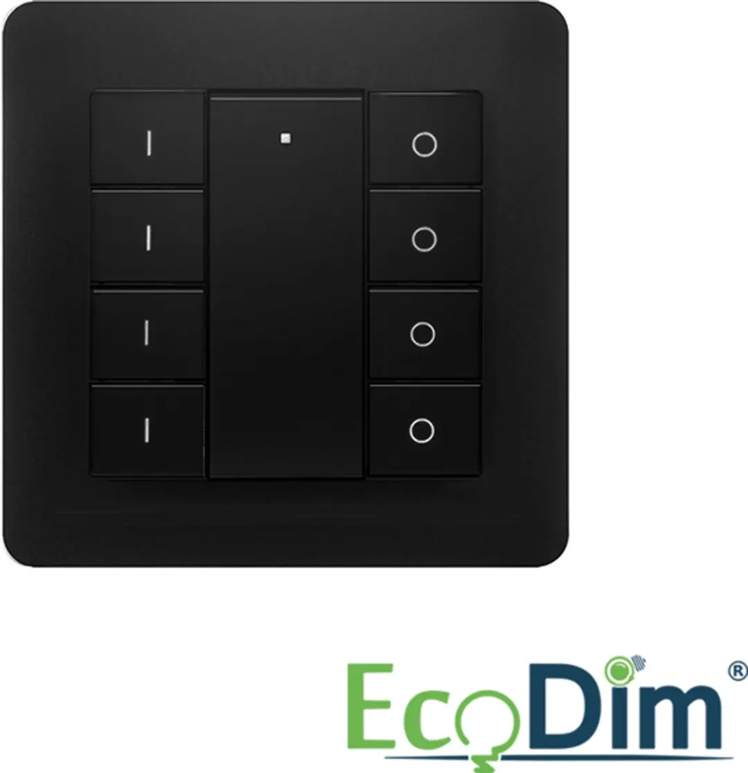 EcoDim Zigbee Schakelaar 4 Groepen