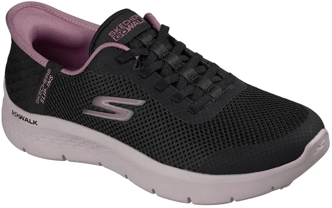 Skechers Slip-ins GO WALK Flex Grand Entry Dames - Zwart - Maat 40 - afbeelding 2 van 6