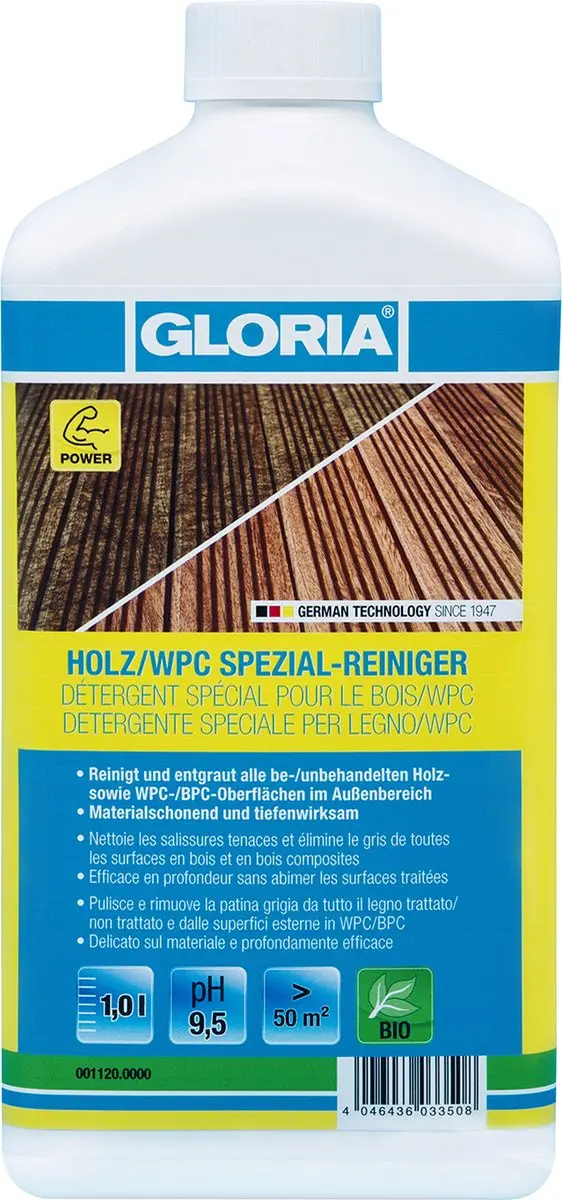 Gloria Hout WPC Reiniger