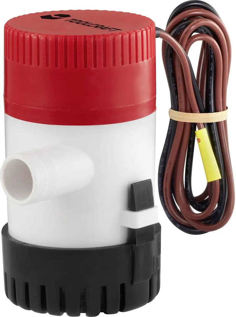TOOLCRAFT TO-7159137 Laagspanning Dompelpomp 2839 l/u 12V
