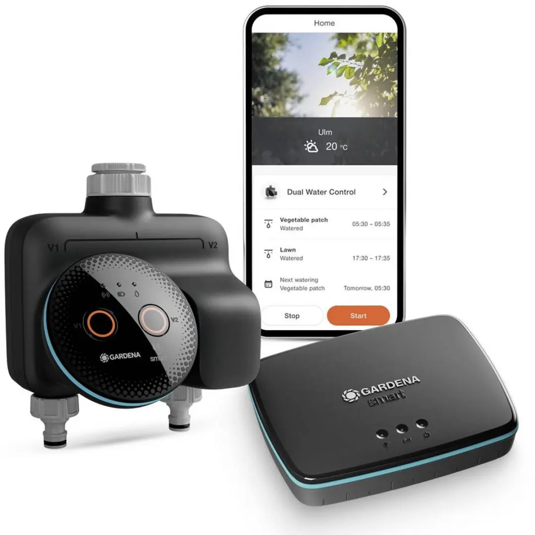 Gardena 19044-20 Smart Dual Water Control Set - 2 Uitgangen - afbeelding 5 van 6