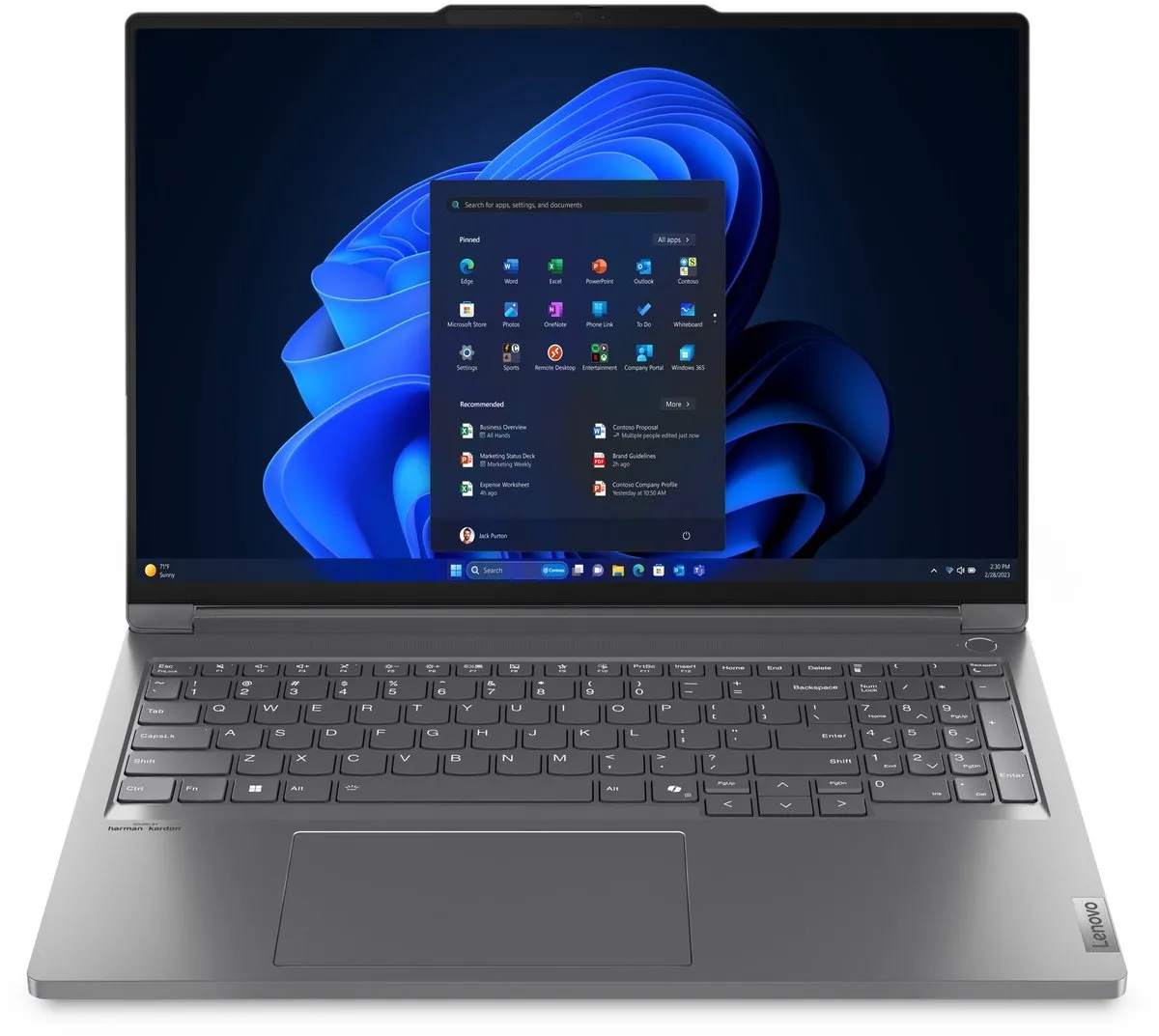 Lenovo ThinkBook 16p G5 IRX RTX 4050 - 16" WQXGA - 16GB/512GB - Stormgrijs
