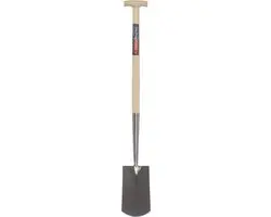 Talen Tools Spade Essenhouten steel 76cm - Blank geslepen - afbeelding 4 van 6
