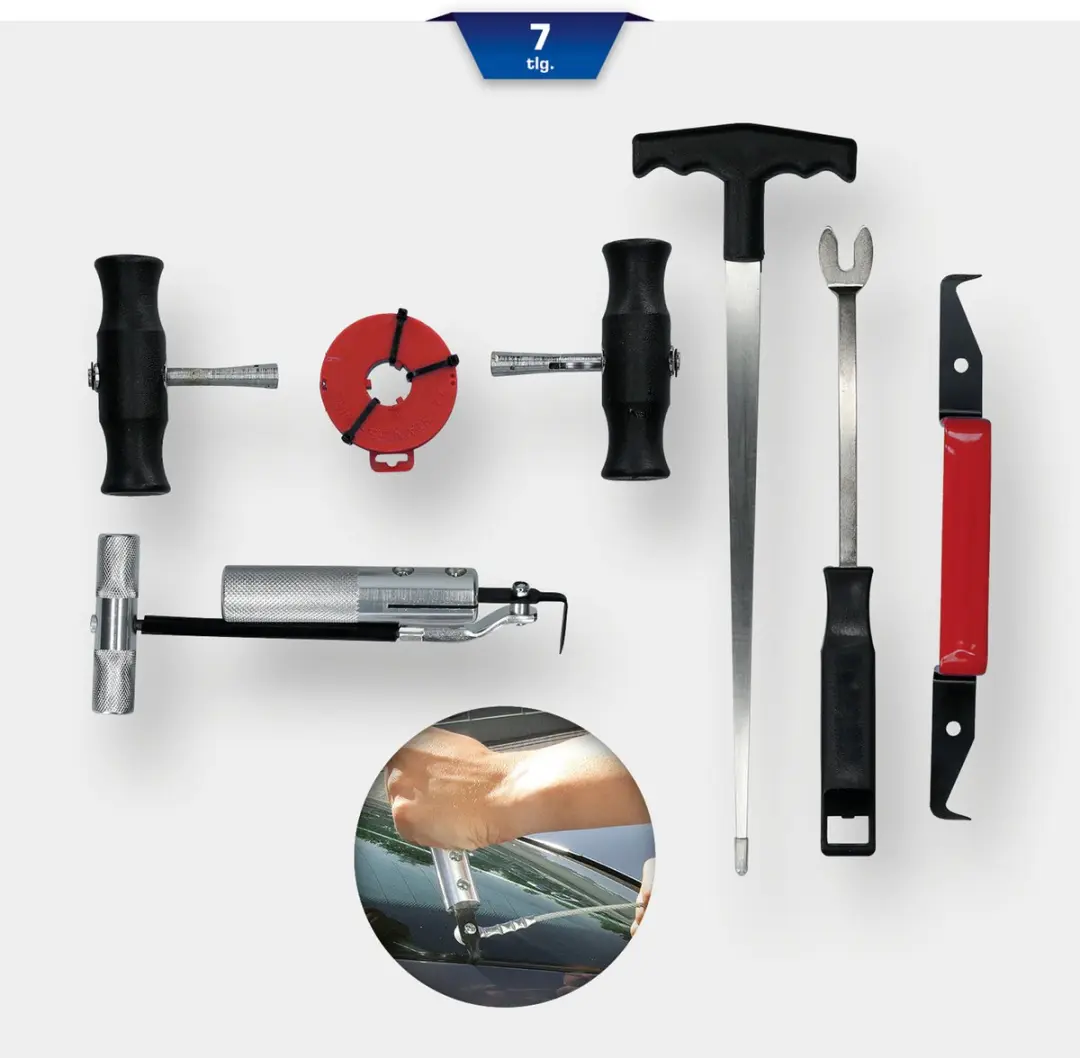 Brilliant Tools BT681100 Voorruitverwijderingsset - 7-delig - afbeelding 3 van 5