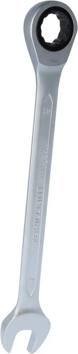 Brilliant Tools BT013820 Ratelringsteeksleutel 20mm - Zilver - afbeelding 4 van 4