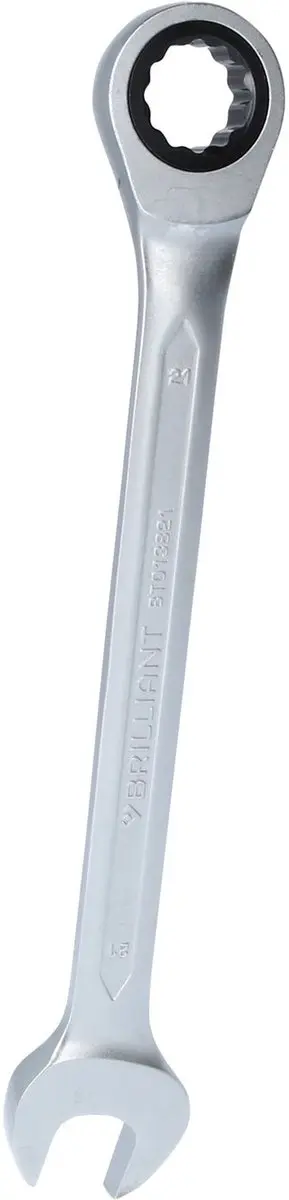 Brilliant Tools BT013821 Ratelringsteeksleutel 21mm - Zilver - afbeelding 4 van 4