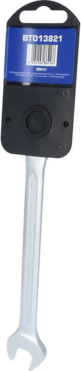 Brilliant Tools BT013821 Ratelringsteeksleutel 21mm - Zilver - afbeelding 3 van 4