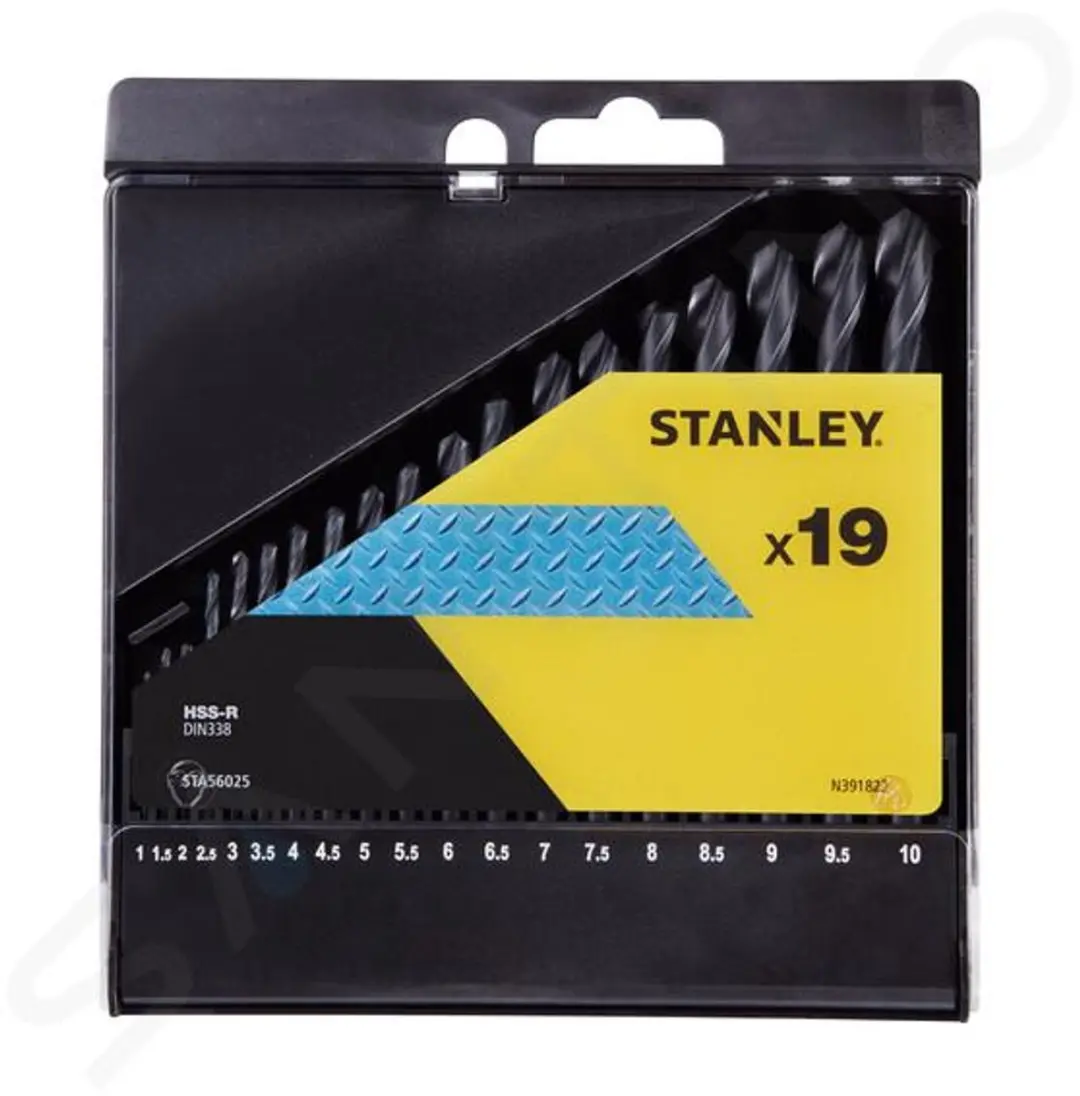 Stanley 19-delige Metaalborenset STA56025-QZ