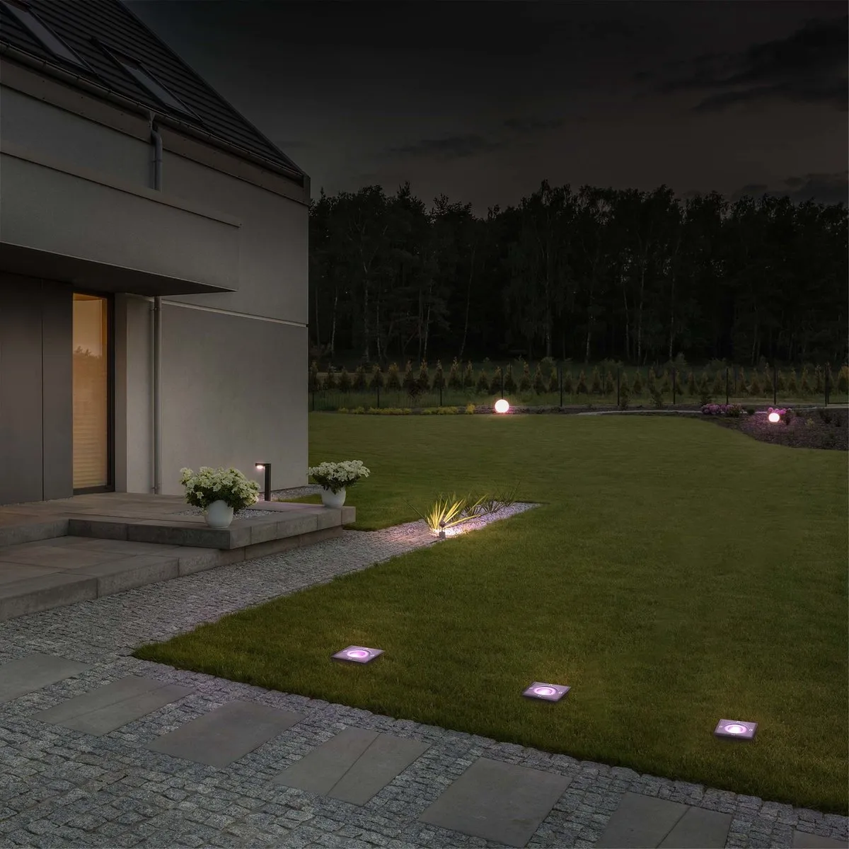 LEDVION 6X SMART LED Grondspot IP67 - 9 Stuks - 4,9W - Geborsteld RVS