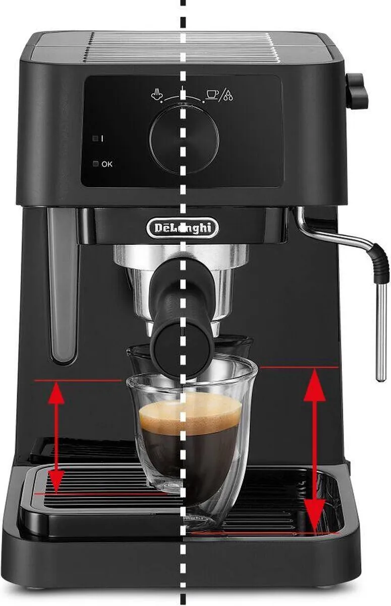 De'Longhi Stilosa EC230.BK Filterkoffiezetapparaat - 1100W - Zwart