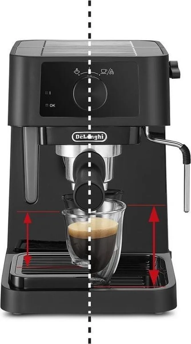 De'Longhi Stilosa EC230.BK Filterkoffiezetapparaat - 1100W - Zwart