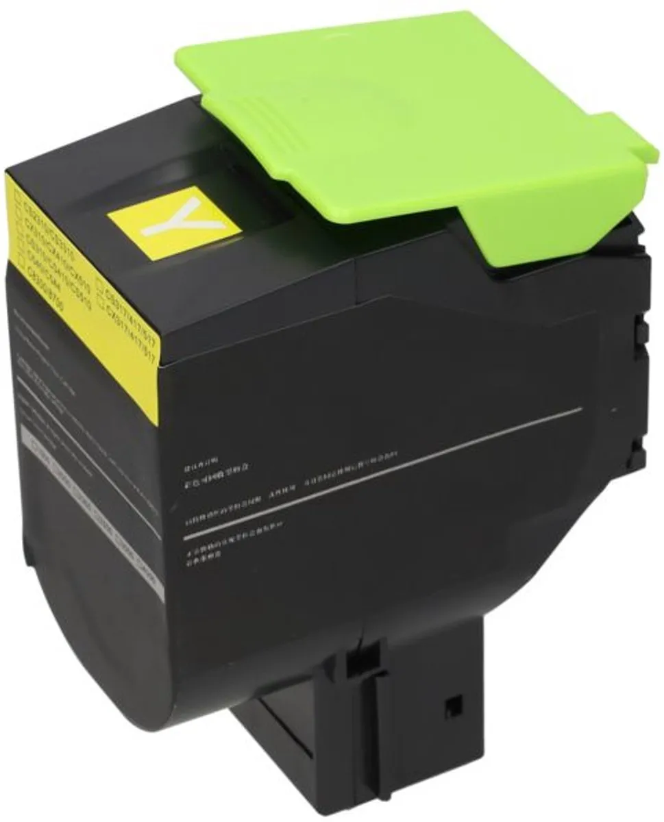 PrintAbout Lexmark 71B20Y0 Toner Geel - 2.300 Pagina's