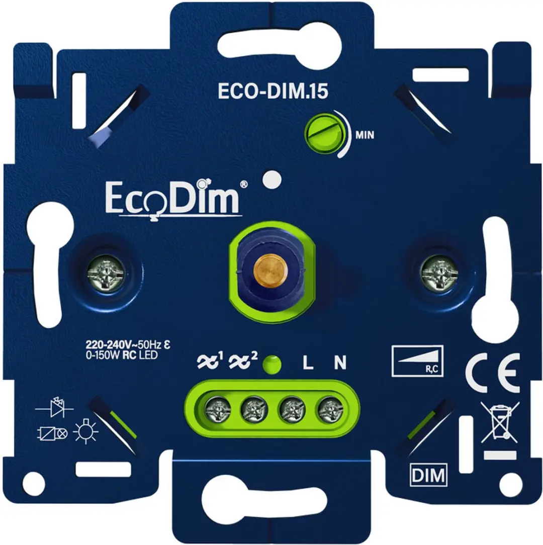 Led dimmer inbouw 0-150W voor België