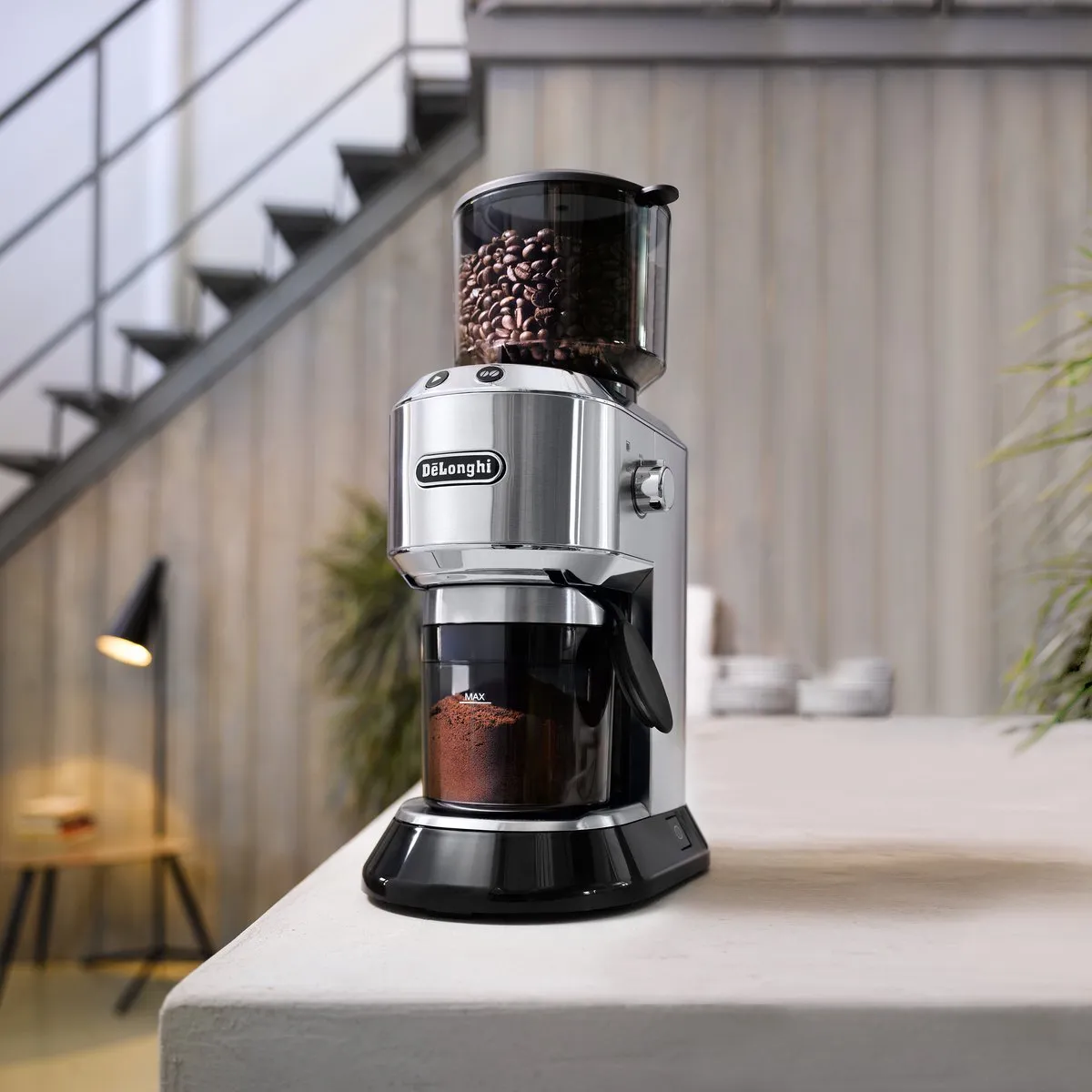 De'Longhi Dedica Style Barista Pack EC685.M - Koffiemachine & KG521 Molen - Zwart/Zilver