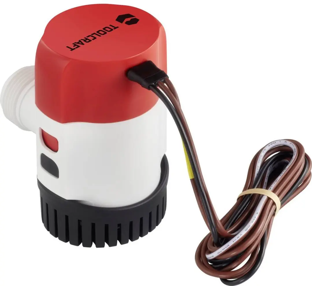 TOOLCRAFT TO-7159164 Laagspanning Dompelpomp 12V - 3028 l/u