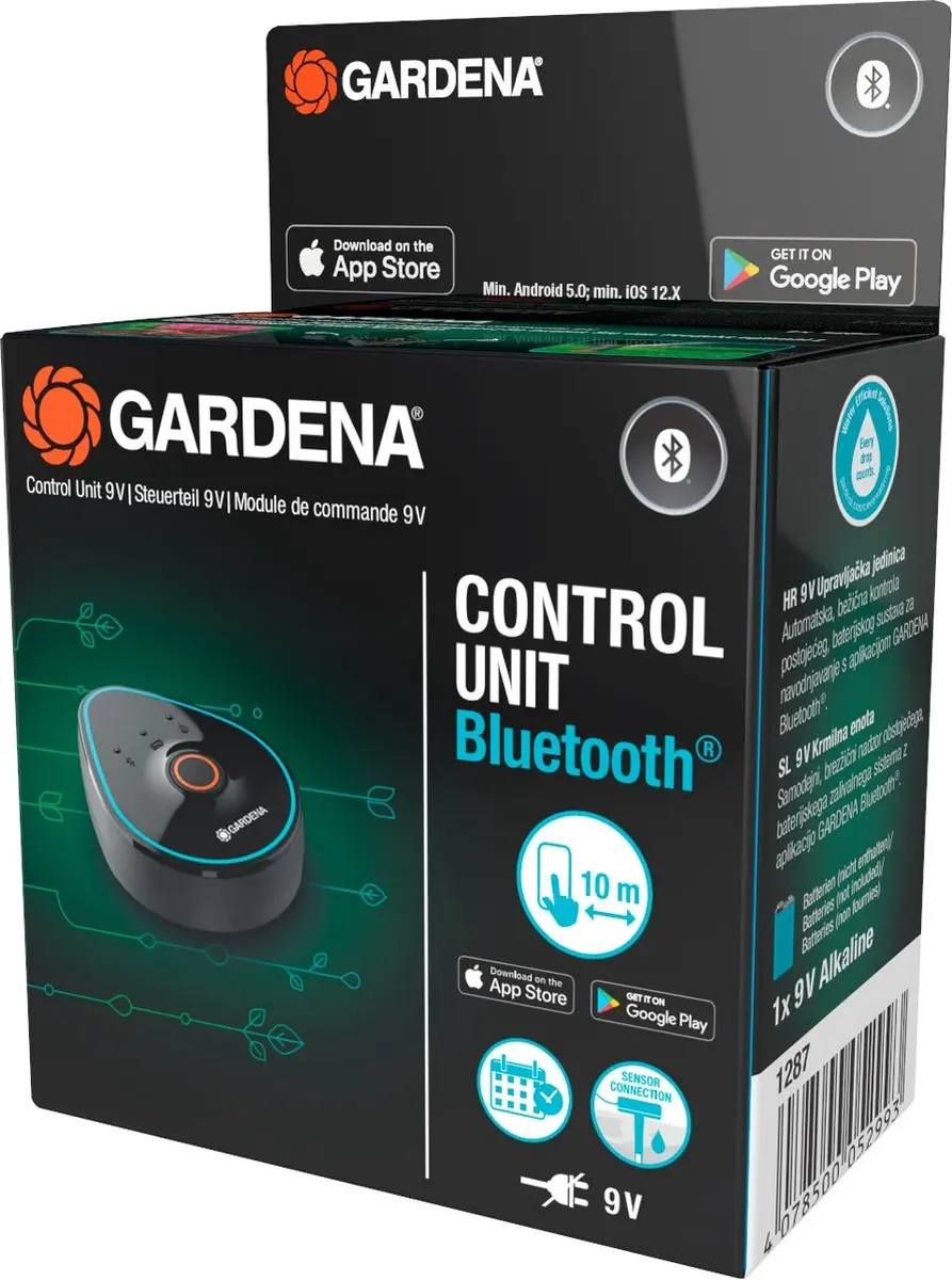Gardena 9V Bluetooth Stuurunit 01287-20 - afbeelding 3 van 6