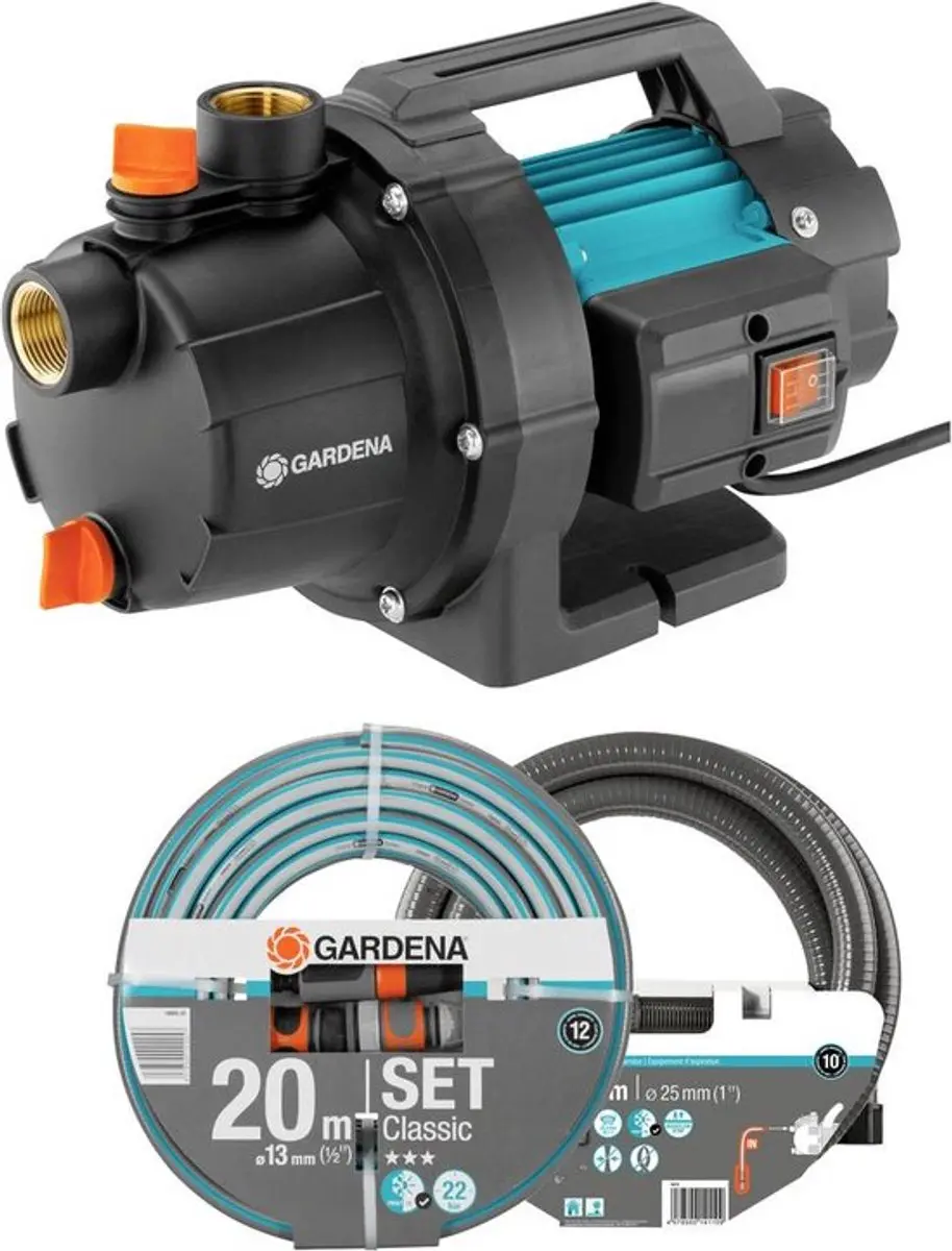 Gardena 3000/4 Basic Set Tuinpomp 3000 l/u