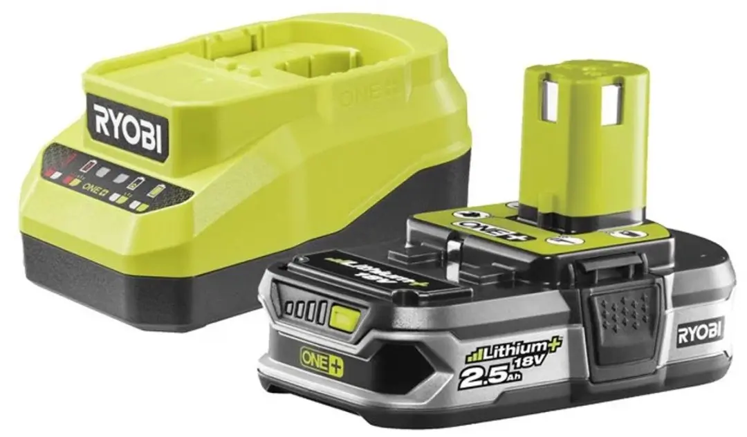Ryobi ONE+ 18V 2,5Ah Accu & Lader Set