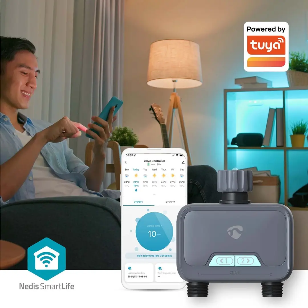 Nedis SmartLife Waterregelaar Bluetooth - 8 bar - afbeelding 5 van 6