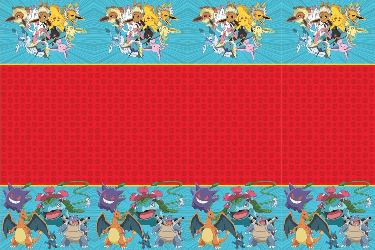 Pokémon Tafelkleed 120x180cm
