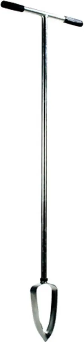 Talen Tools Grondboor 10cm - Verzinkt staal - Rubberen handvatten - afbeelding 4 van 5