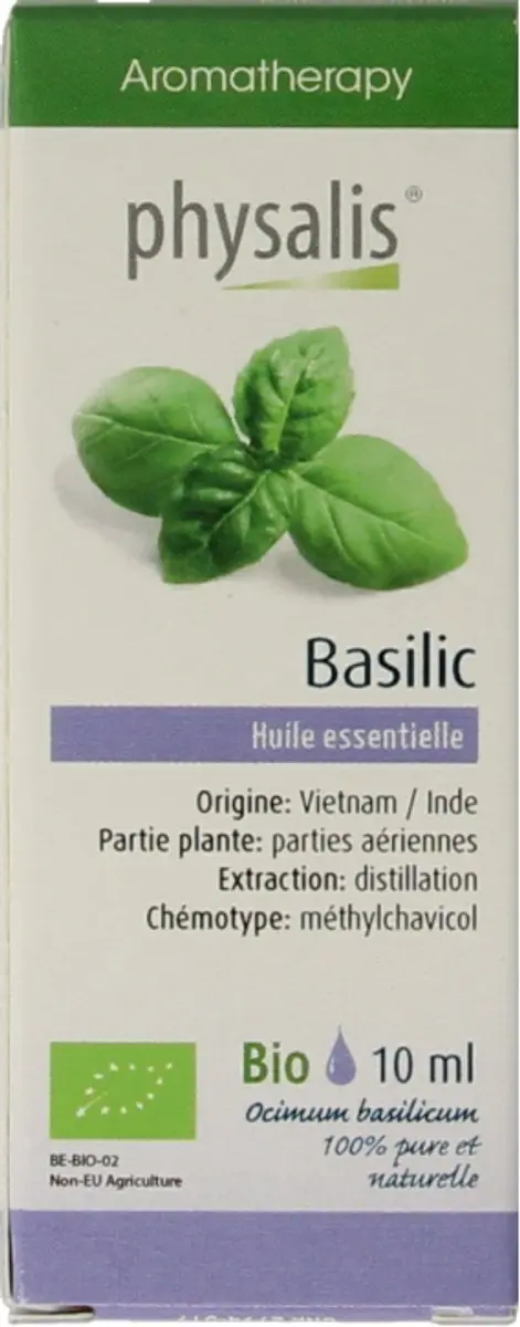 Physalis Basilicum Bio Etherische Olie 10ml - afbeelding 4 van 6