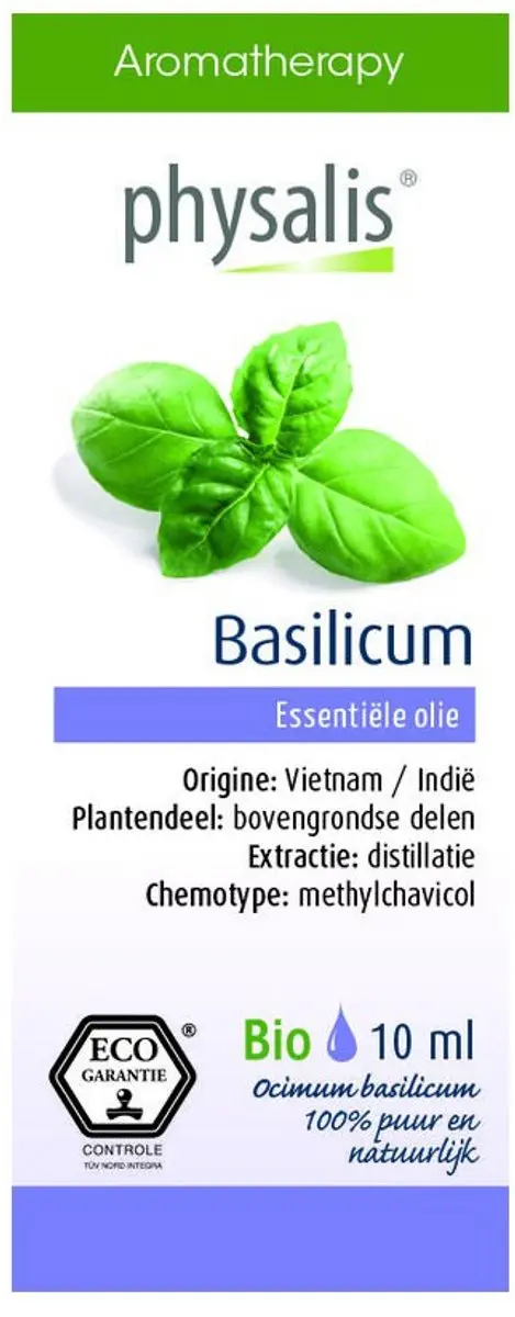 Physalis Basilicum Bio Etherische Olie 10ml