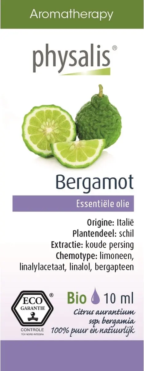 Physalis Bergamot Aromatherapieolie 10ml - afbeelding 2 van 5