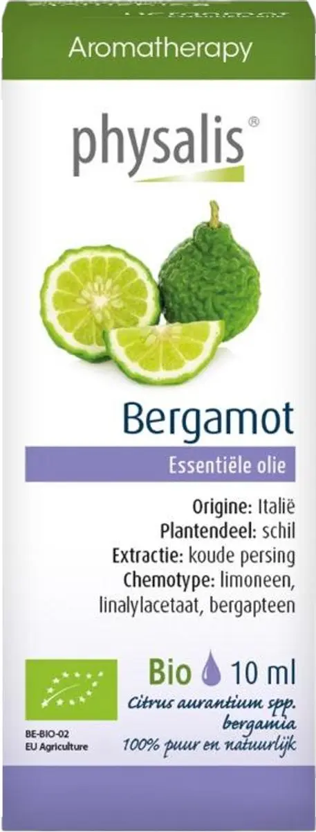 Physalis Bergamot Aromatherapieolie 10ml - afbeelding 5 van 5