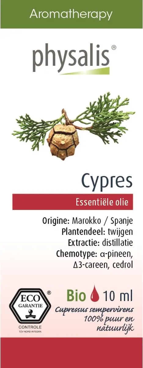 Physalis Cypres Bio 10ml - 10 Stuks - afbeelding 2 van 4