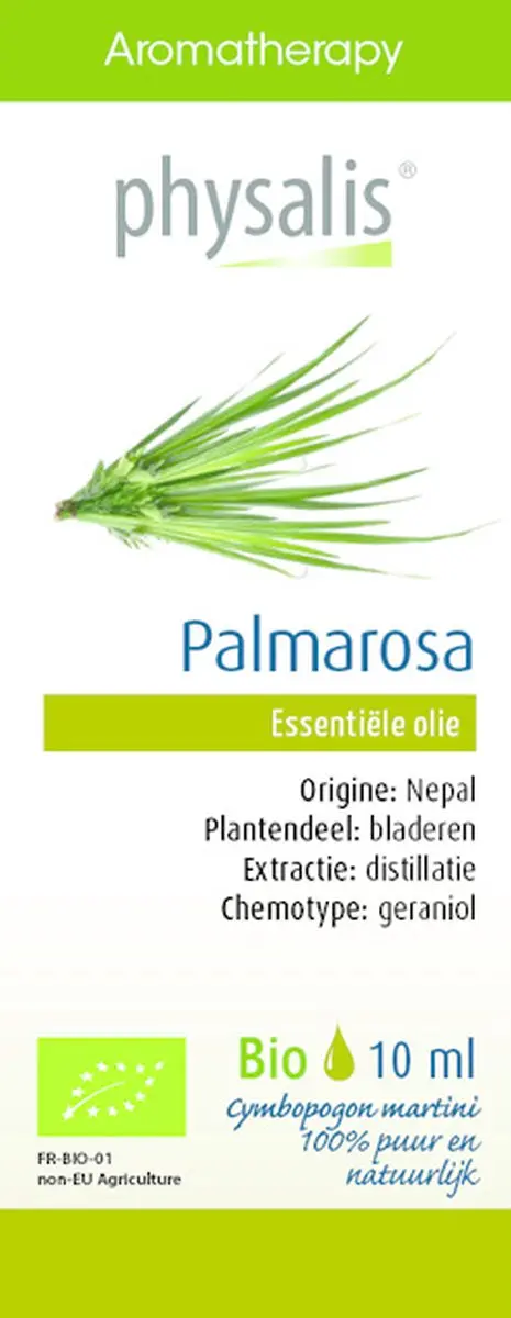 Physalis Palmarosa Bio Etherische Olie 10ml