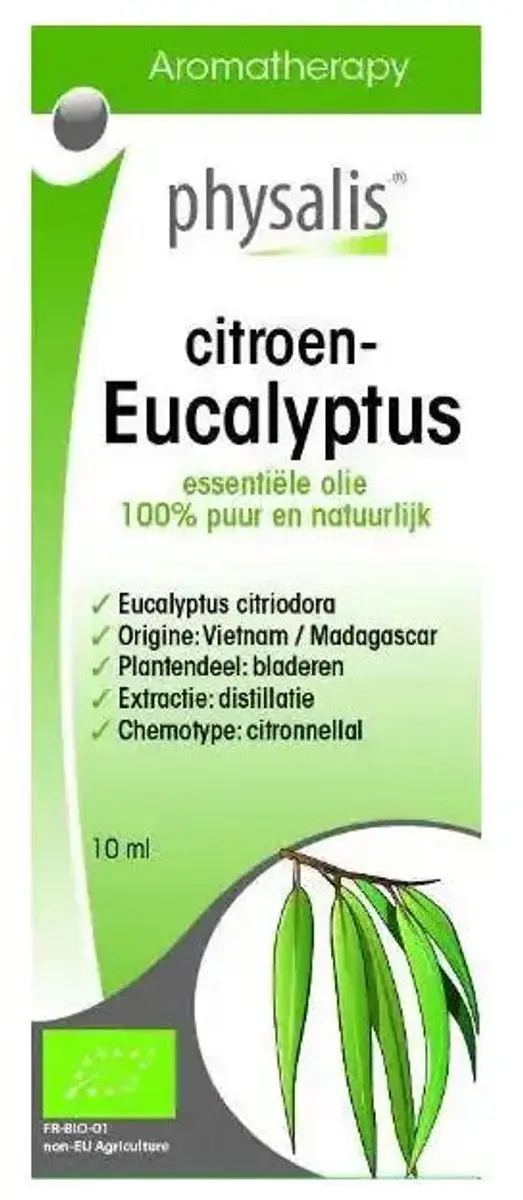 Physalis Citroeneucalyptus Essentiële Olie 10ml - 10 Stuks - afbeelding 4 van 5
