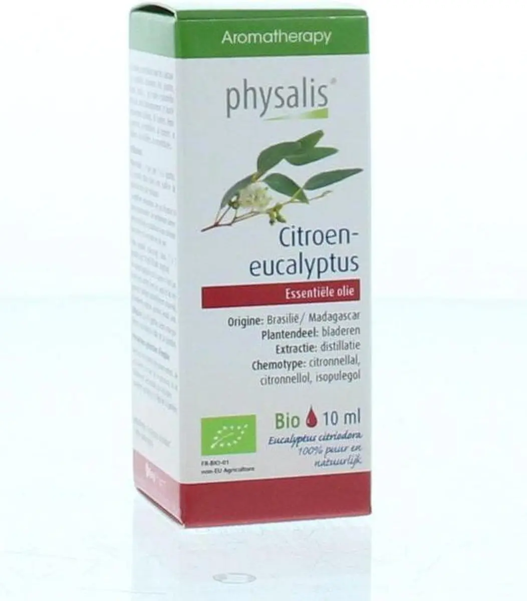 Physalis Citroeneucalyptus Essentiële Olie 10ml - 10 Stuks - afbeelding 3 van 5