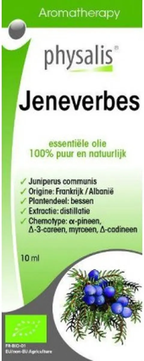 Physalis Jeneverbes Bio 10ml - 10 Stuks - afbeelding 3 van 3