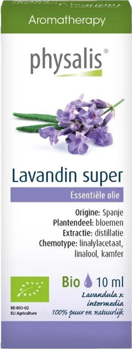 Physalis Lavandin Super Bio Etherische Olie 10ml - afbeelding 5 van 5