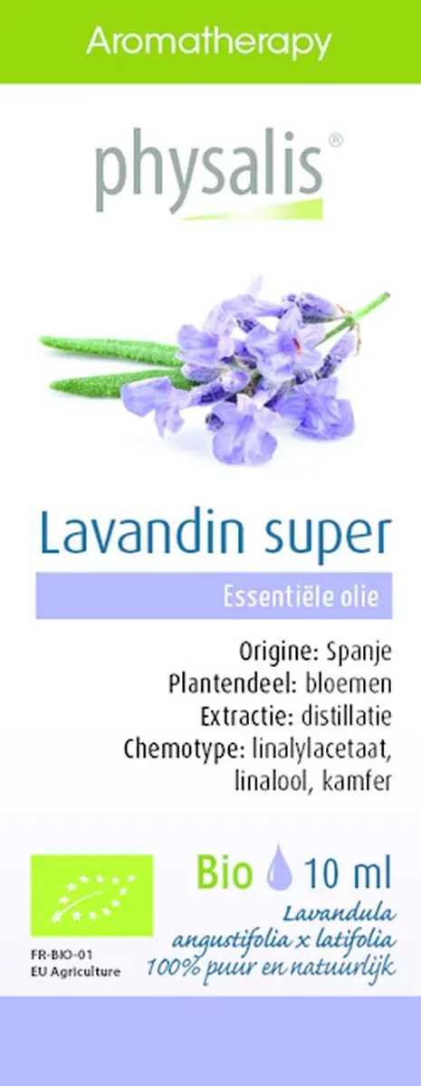 Physalis Lavandin Super Bio Etherische Olie 10ml