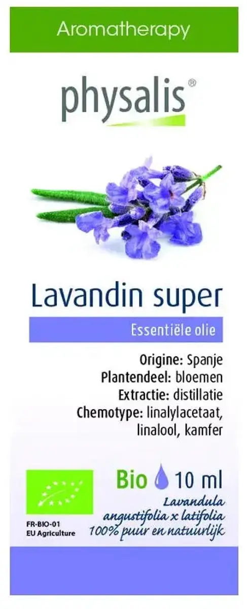 Physalis Lavandin Super Bio Etherische Olie 10ml - afbeelding 4 van 5