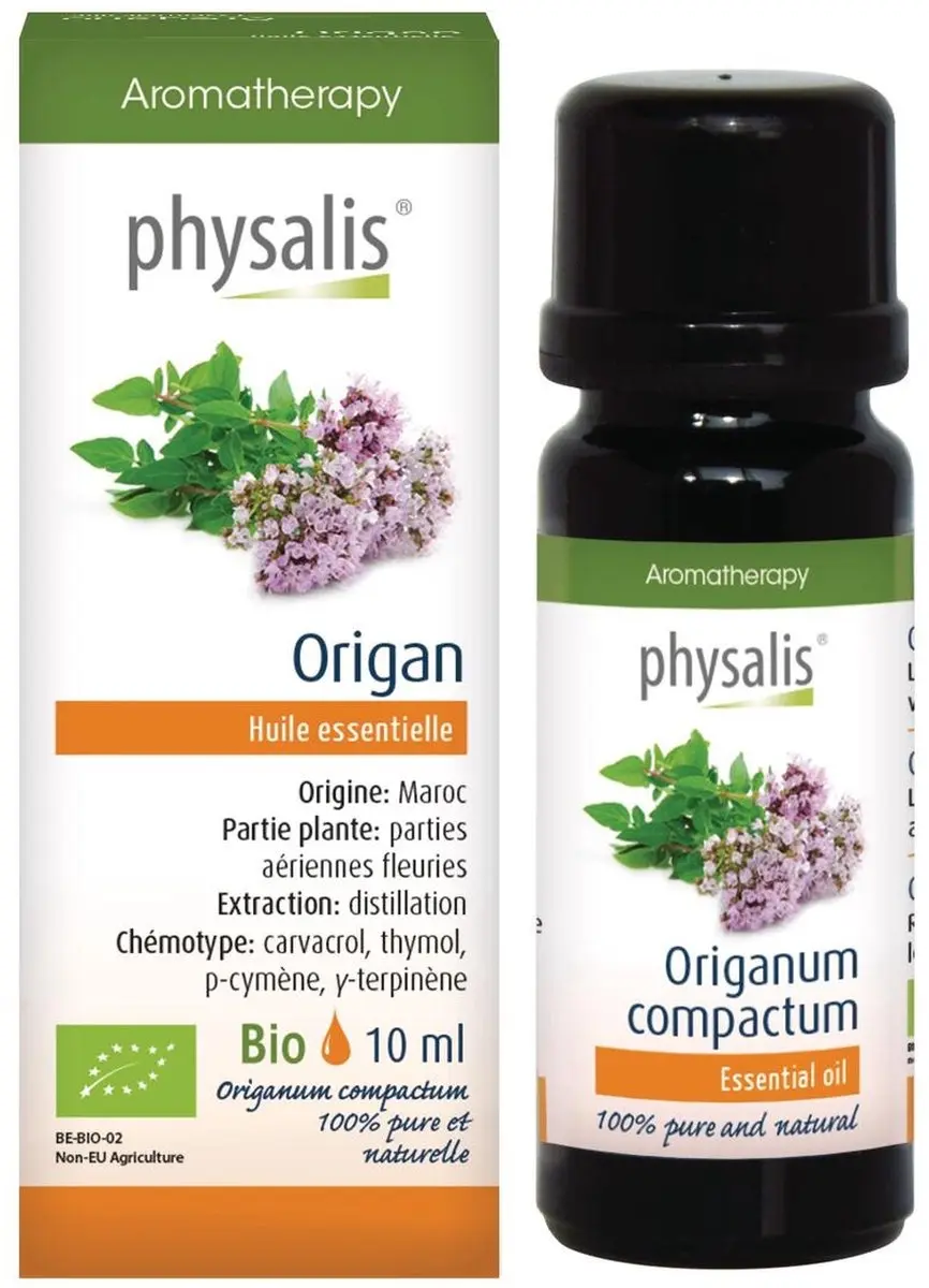 Physalis Oregano Bio Etherische Olie 10ml